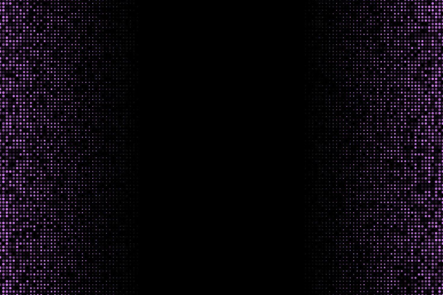 Purple halftone abstract business card background vector