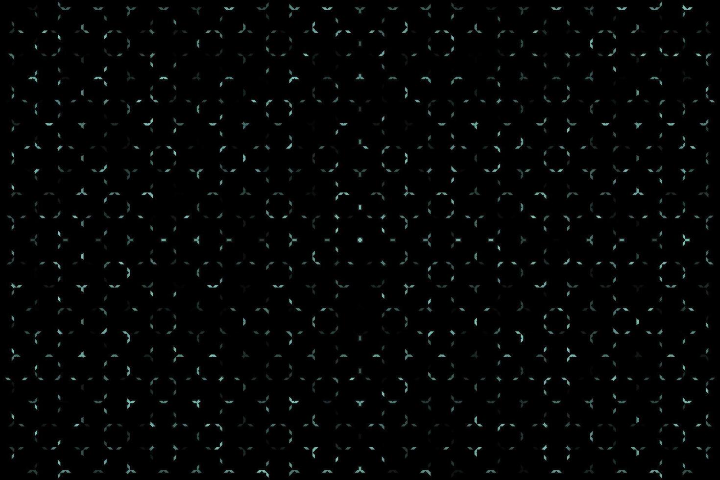 Cyan abstract tech pattern particles background vector