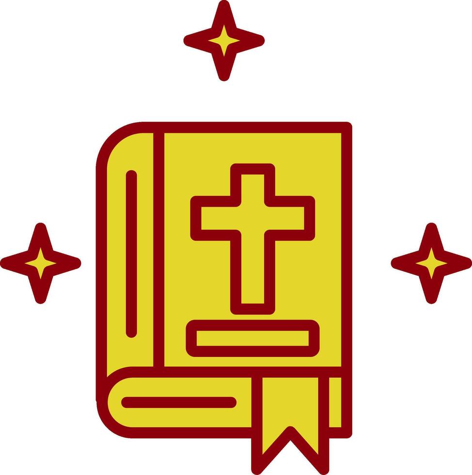 Biblia Clásico icono diseño vector