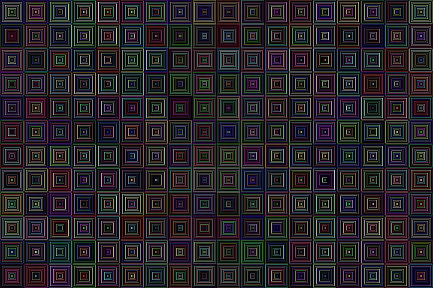Colorful geometric squares pattern abstract background vector