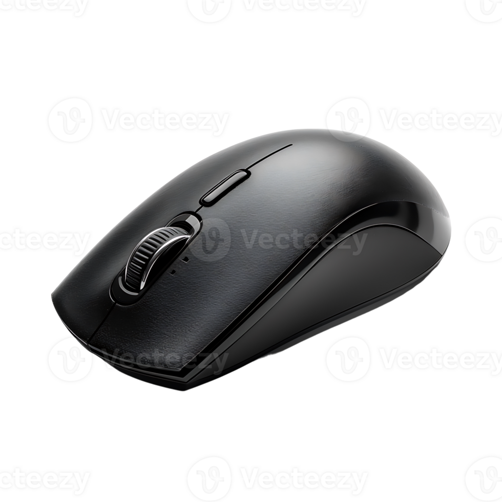 Computer mouse on isolated transparent background png