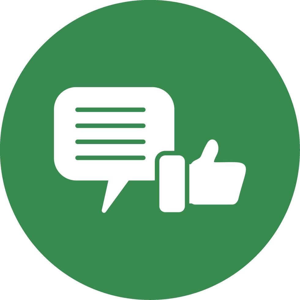 Feed Back Multi Color Circle Icon vector