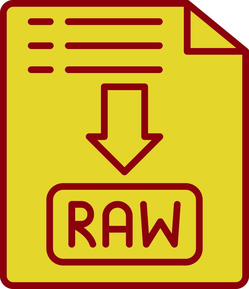 Raw Vintage Icon Design vector