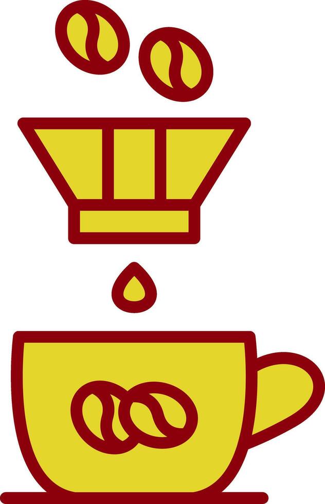 café filtrar Clásico icono diseño vector