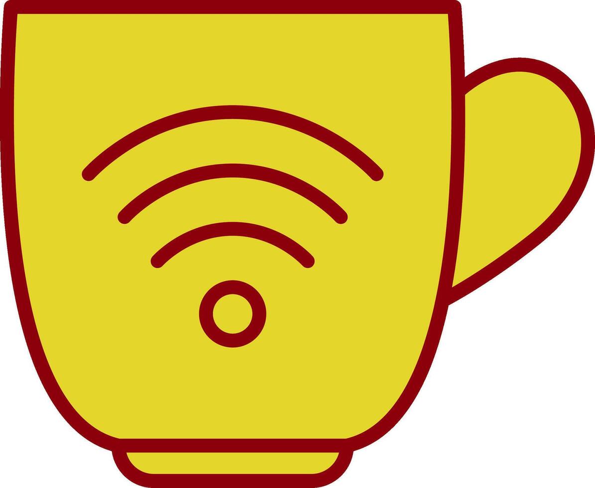 Wifi Vintage Icon Design vector