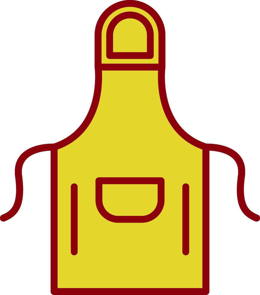 Apron Vintage Icon Design vector