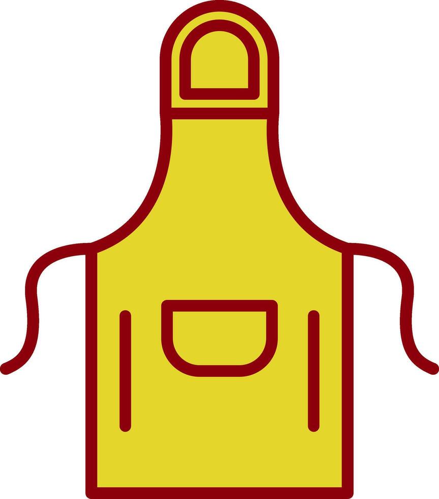 Apron Vintage Icon Design vector