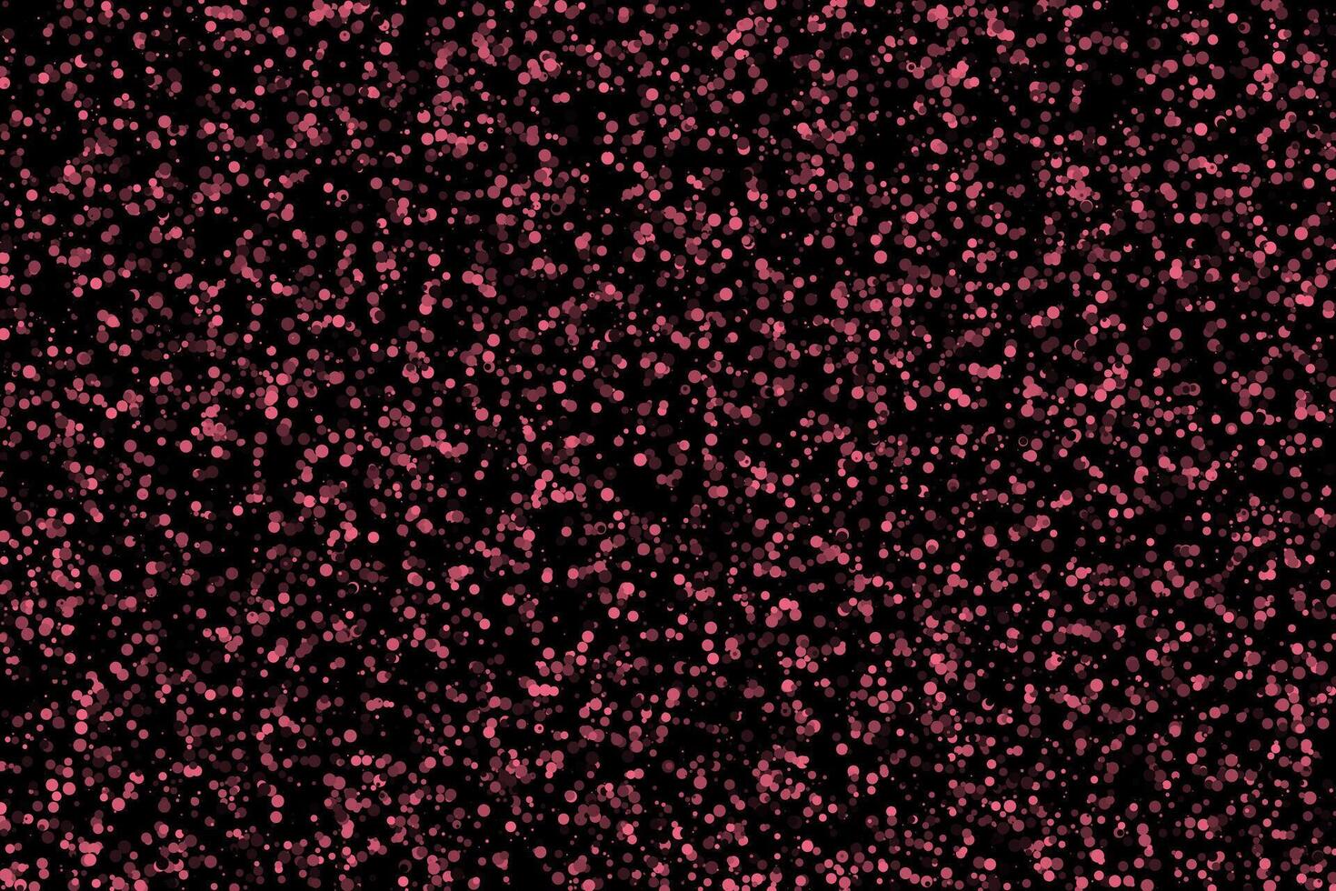 Red bubbles chaotic circles abstract background vector
