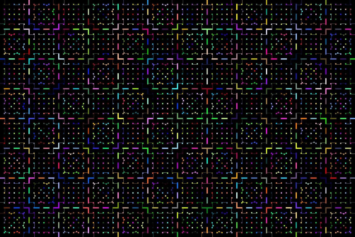 Colorful tech coding electronics abstract background vector
