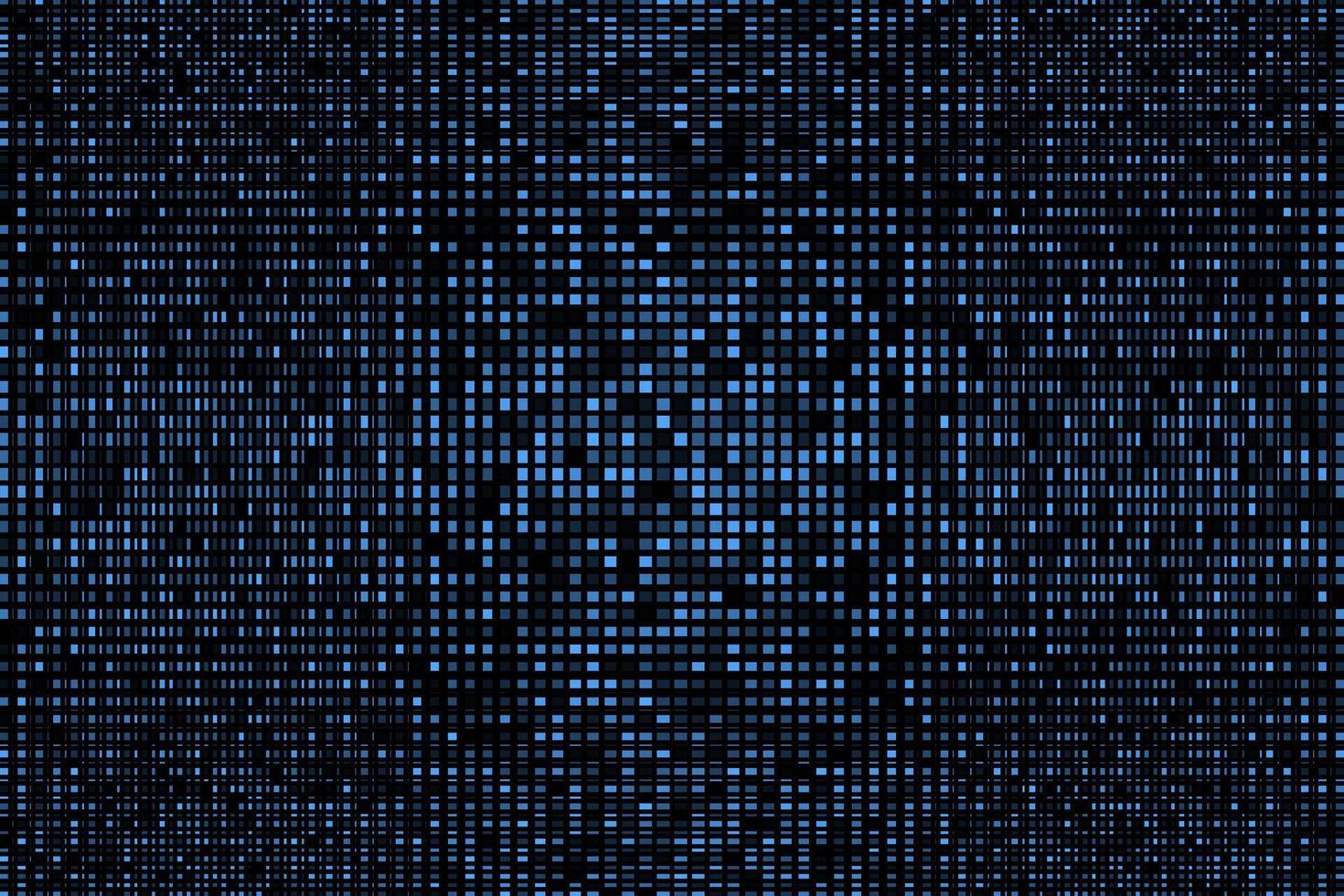 Blue rectangles glowing grid abstract background vector