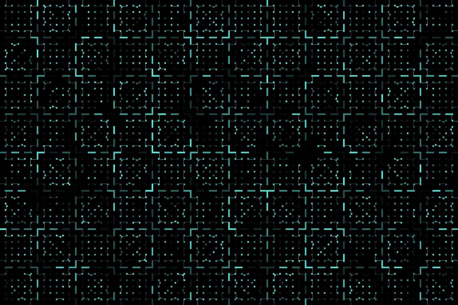 Turquoise tech coding electronics abstract background vector