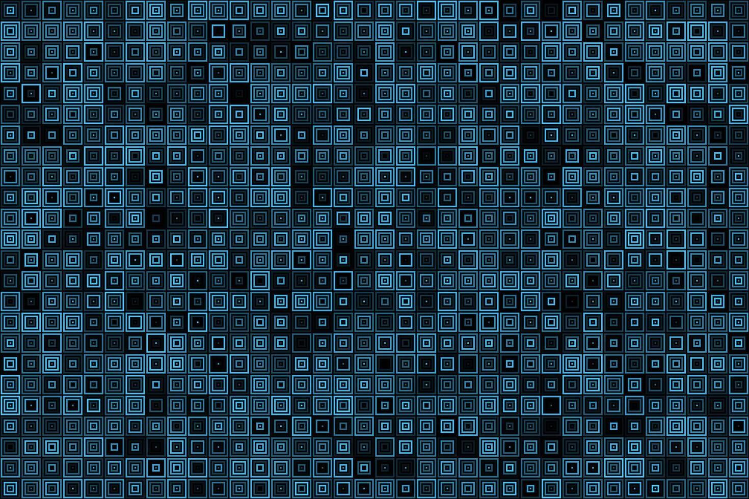 Blue squares sparkling pattern abstract background vector