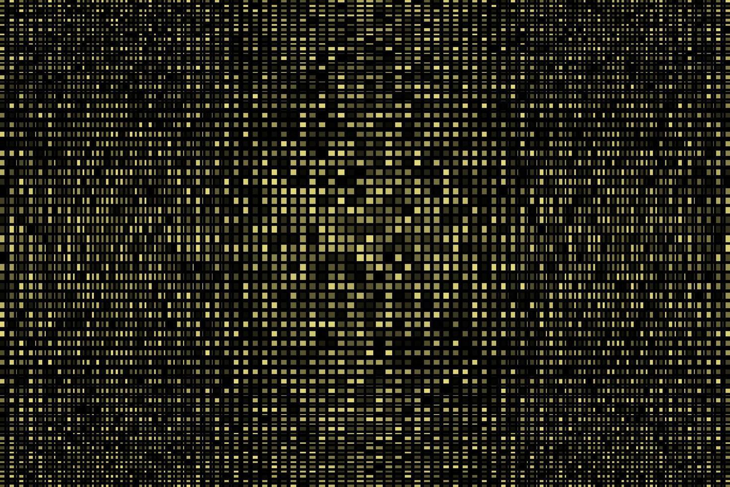 Golden rectangles glowing grid abstract background vector