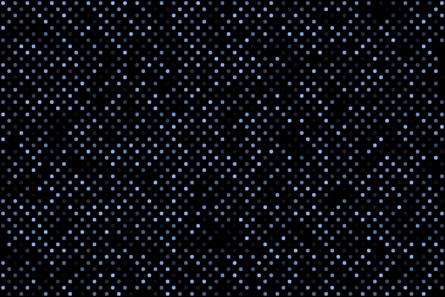 Blue sparkling geometric dots pattern abstract background vector