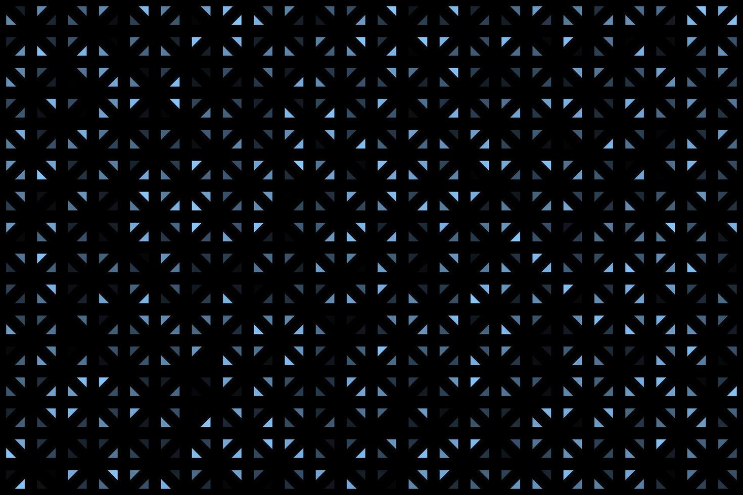 Blue triangles pattern abstract geometric background vector