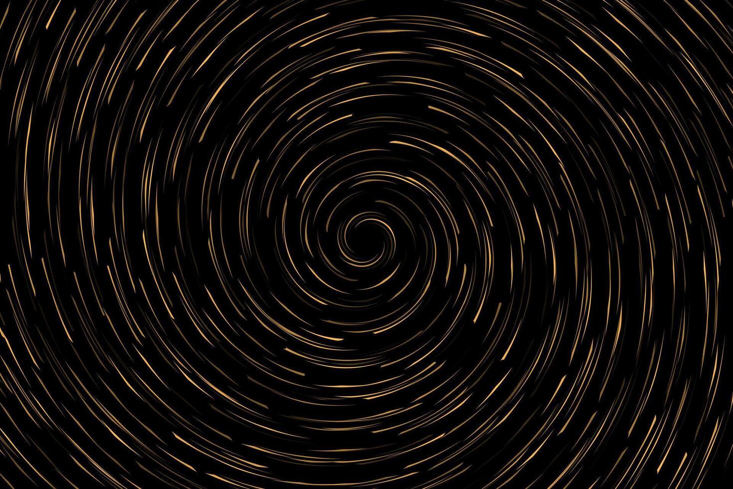 Brown abstract spiral circle waves background vector