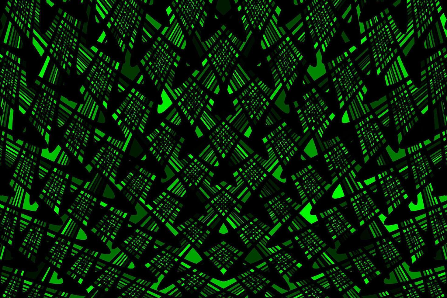 Green abstract background geometric art wallpaper vector