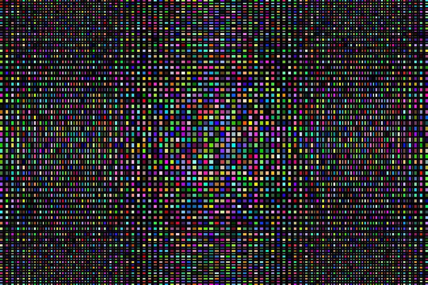 Colorful rectangles glowing grid abstract background vector