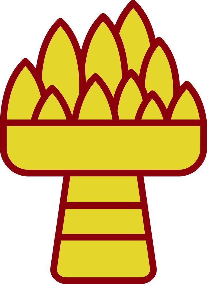 Artichoke Vintage Icon Design vector