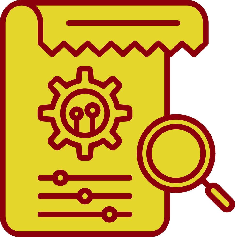 Research Vintage Icon Design vector