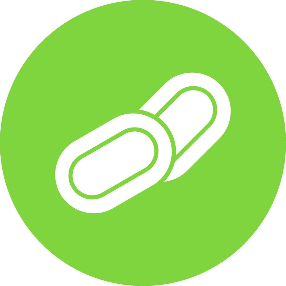 Chain Multi Color Circle Icon vector