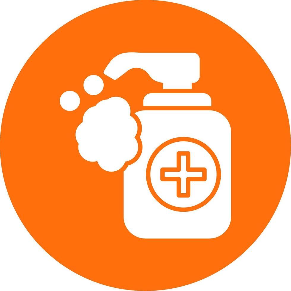 Soap Multi Color Circle Icon vector