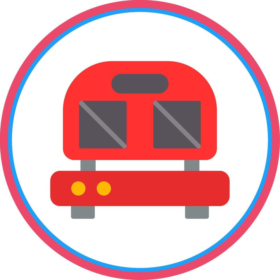 Sandwich Press Flat Circle Icon vector