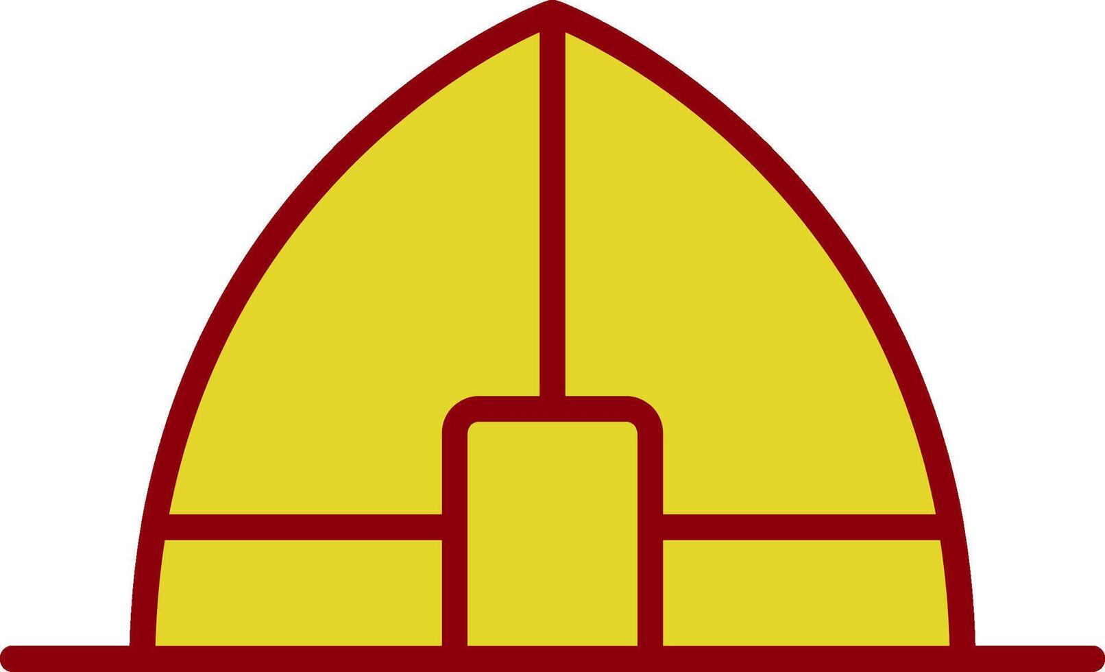 Tent Vintage Icon Design vector