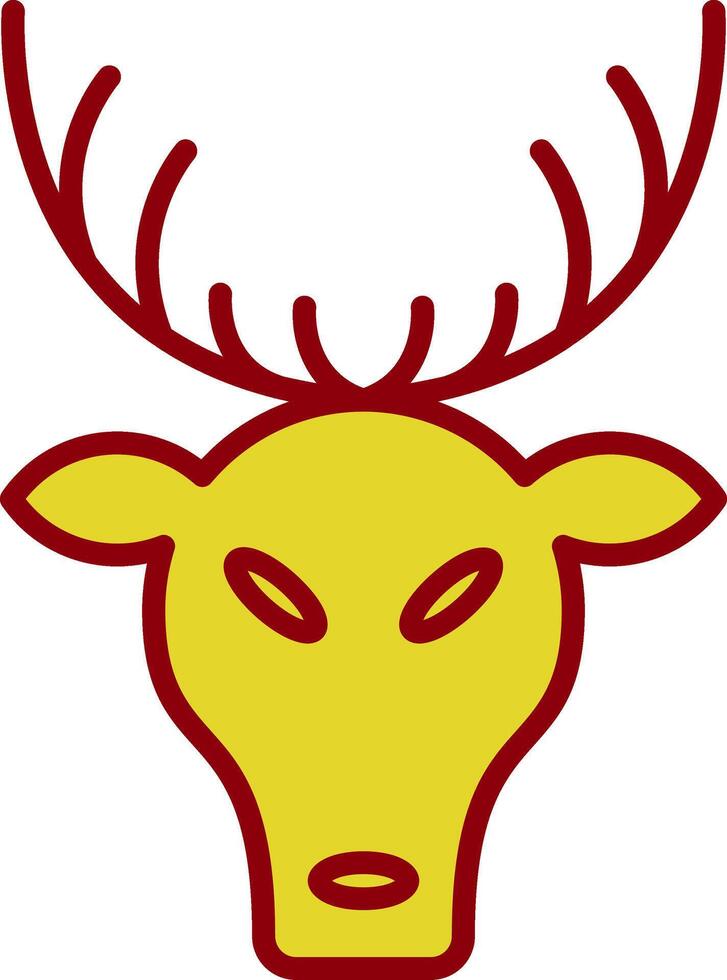 Deer Vintage Icon Design vector