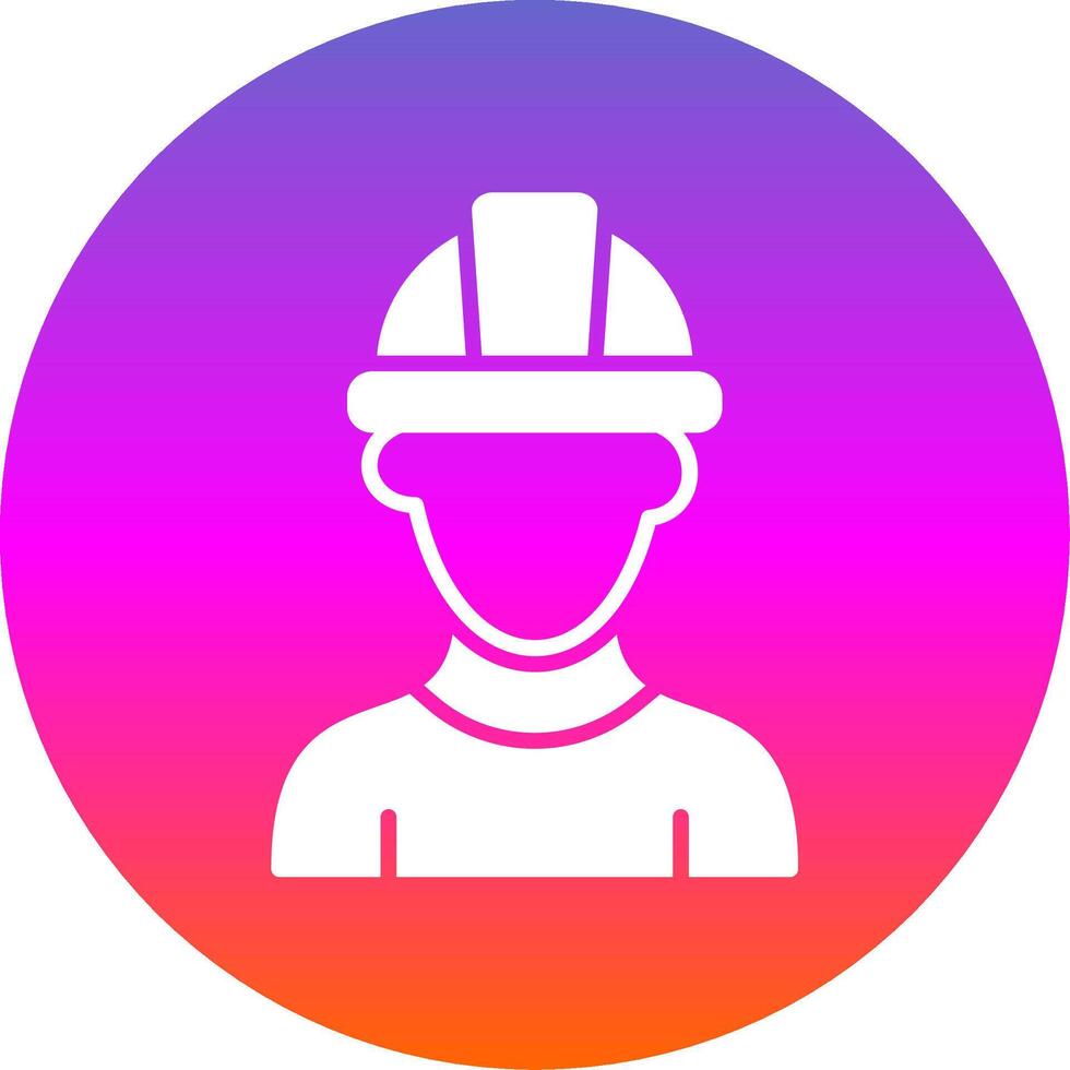 PipeLine Circle Multi Circle Glyph Gradient Circle Icon Design vector