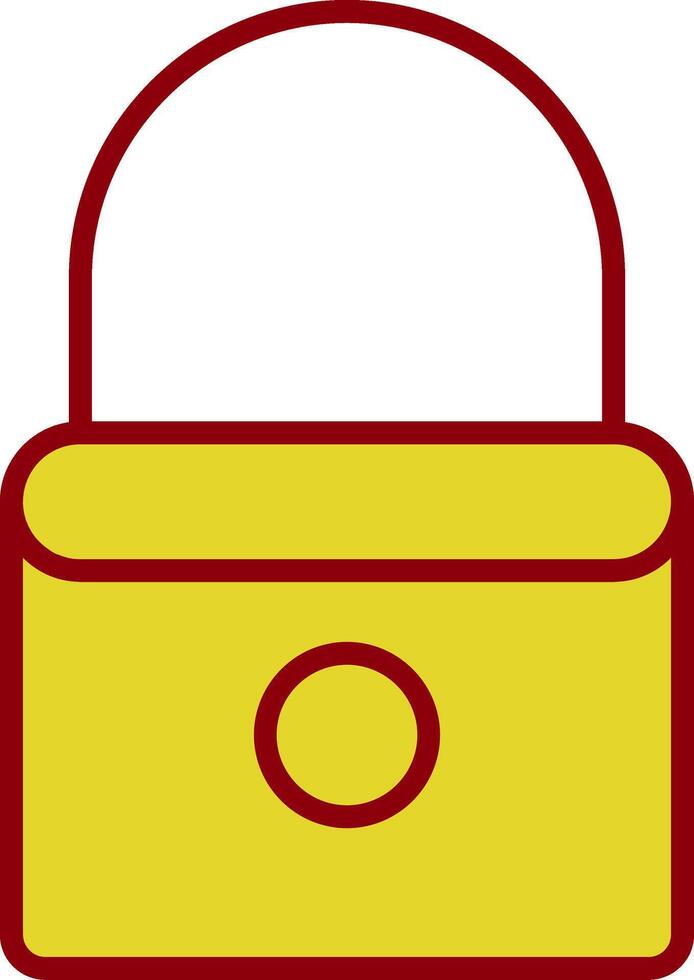 Lock Vintage Icon Design vector