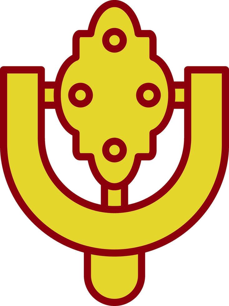 Door Knocker Vintage Icon Design vector