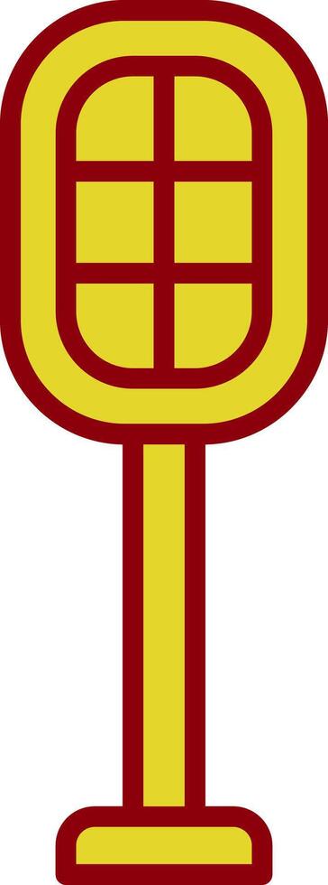 Street Light Vintage Icon Design vector