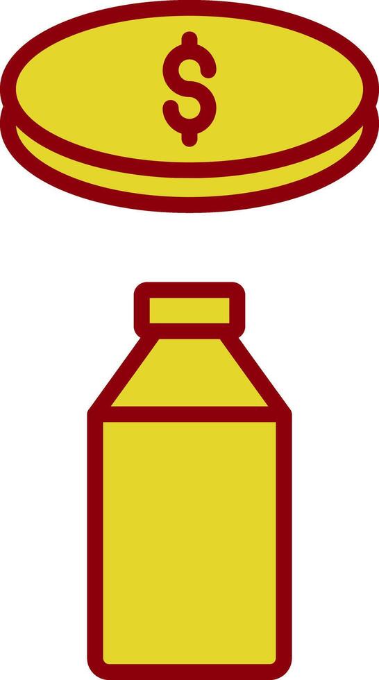 Coin Collecting Vintage Icon Design vector