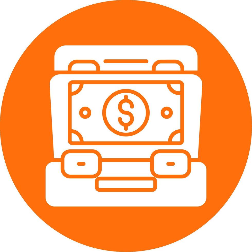 Portfolio Multi Color Circle Icon vector