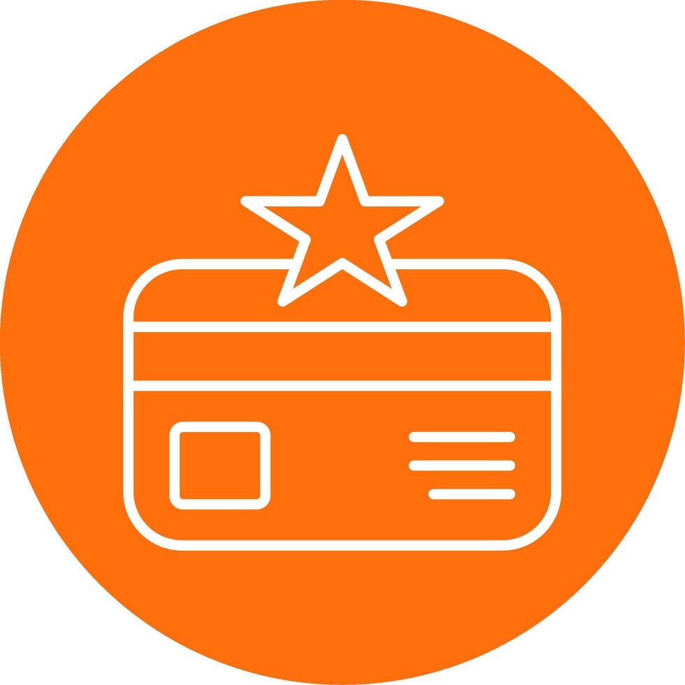 Loyalty Multi Color Circle Icon vector