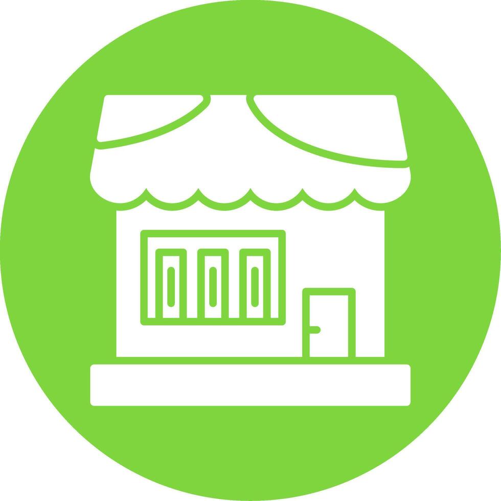 Book Shop Multi Color Circle Icon vector