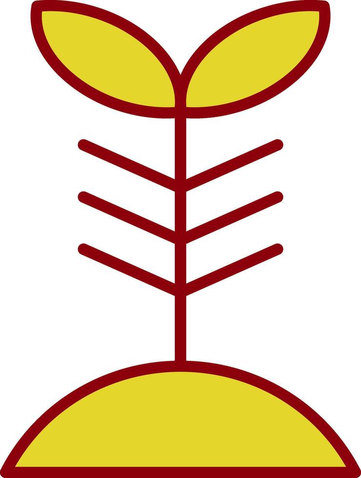 Plant Vintage Icon Design vector