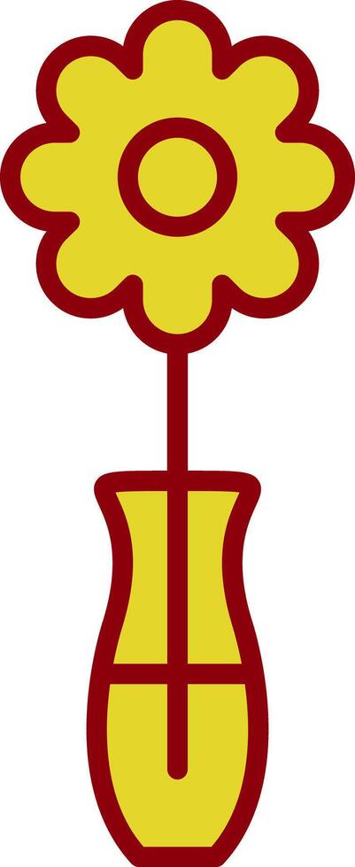 Flower Vintage Icon Design vector