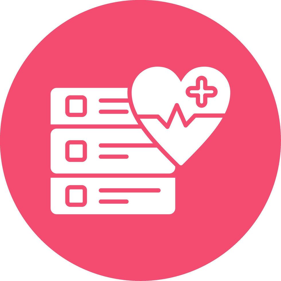 Medical Multi Color Circle Icon vector