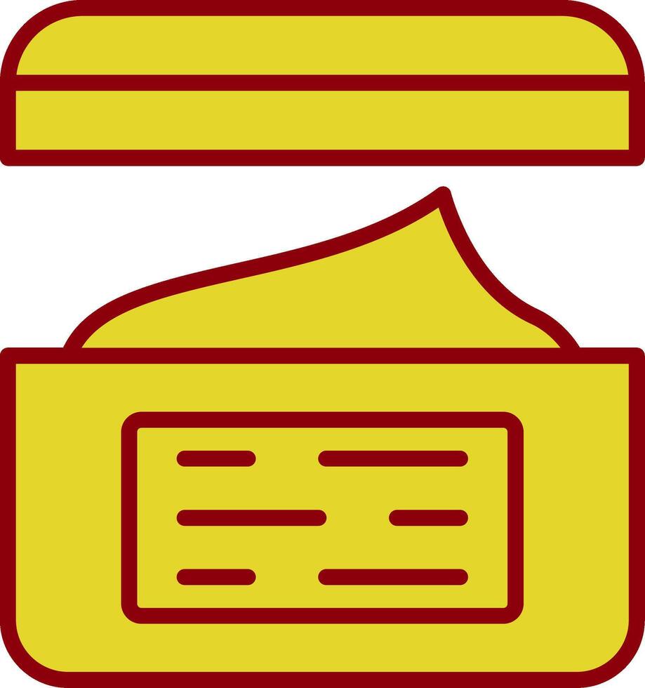 Body Cream Vintage Icon Design vector