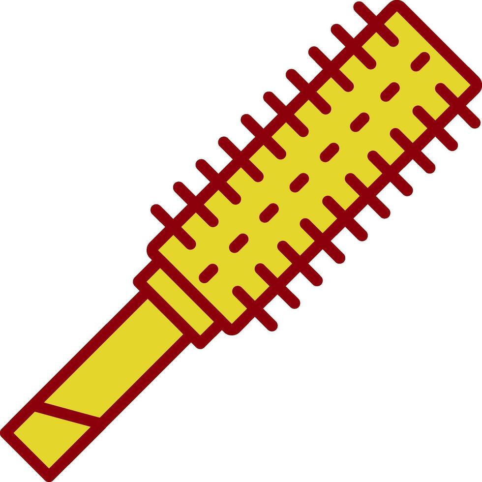Hairbrush Vintage Icon Design vector