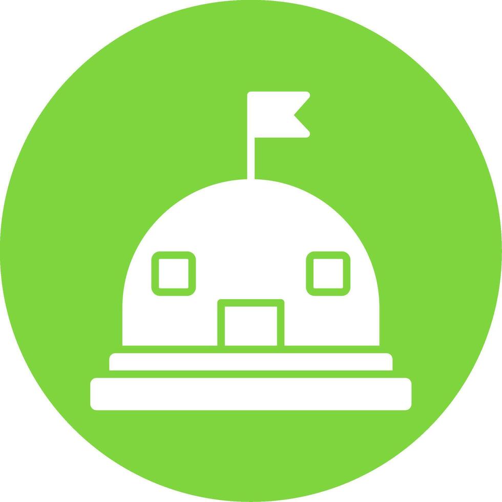 Base Multi Color Circle Icon vector