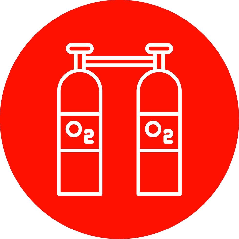Oxygen Multi Color Circle Icon vector
