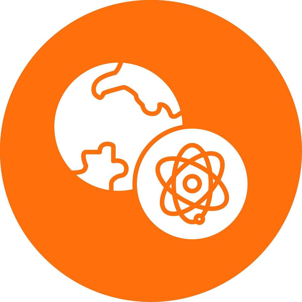 Sci Fi Multi Color Circle Icon vector