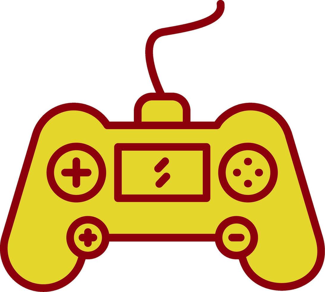 Gaming Console Vintage Icon Design vector