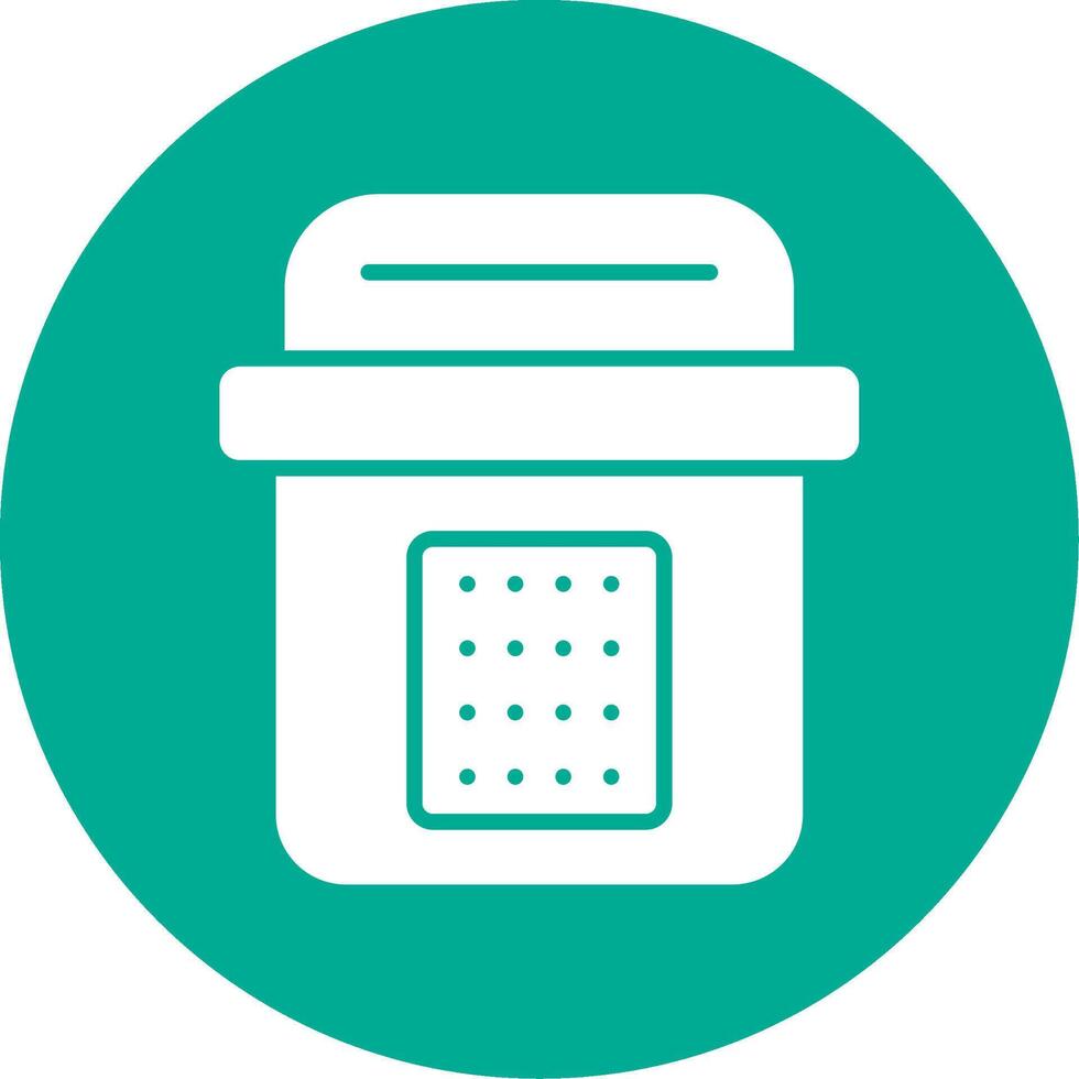 Sealed Multi Color Circle Icon vector