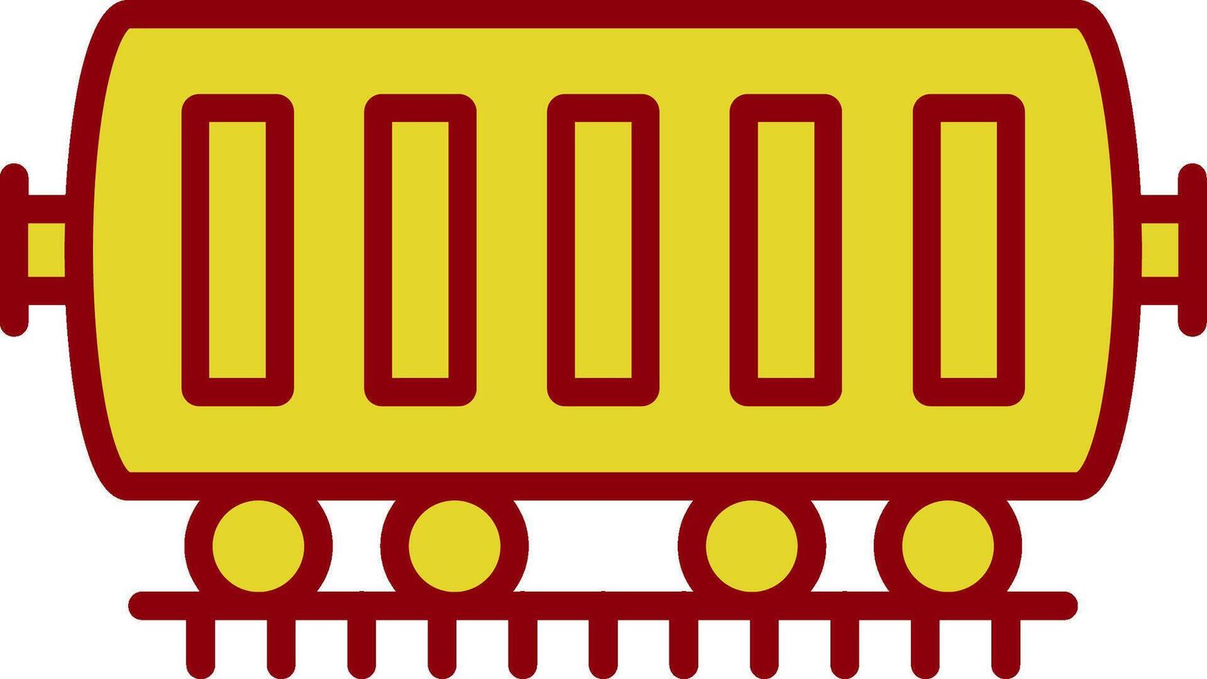 Train Cargo Vintage Icon Design vector