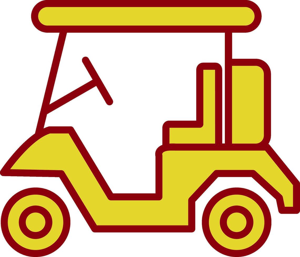 golf caddie Clásico icono diseño vector