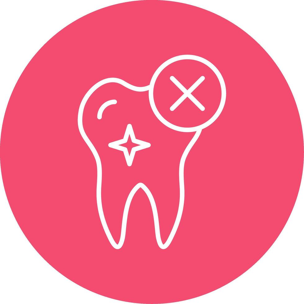 Rejected Multi Color Circle Icon vector